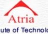 Atria Institute of Technology (AIT), Admission 2018