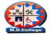 M.D. College (MDC), Admission Notification 2018
