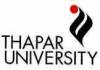 Thapar University (TU), Admissions 2018.