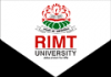 RIMT University (RIMTU), Admission Open 2018